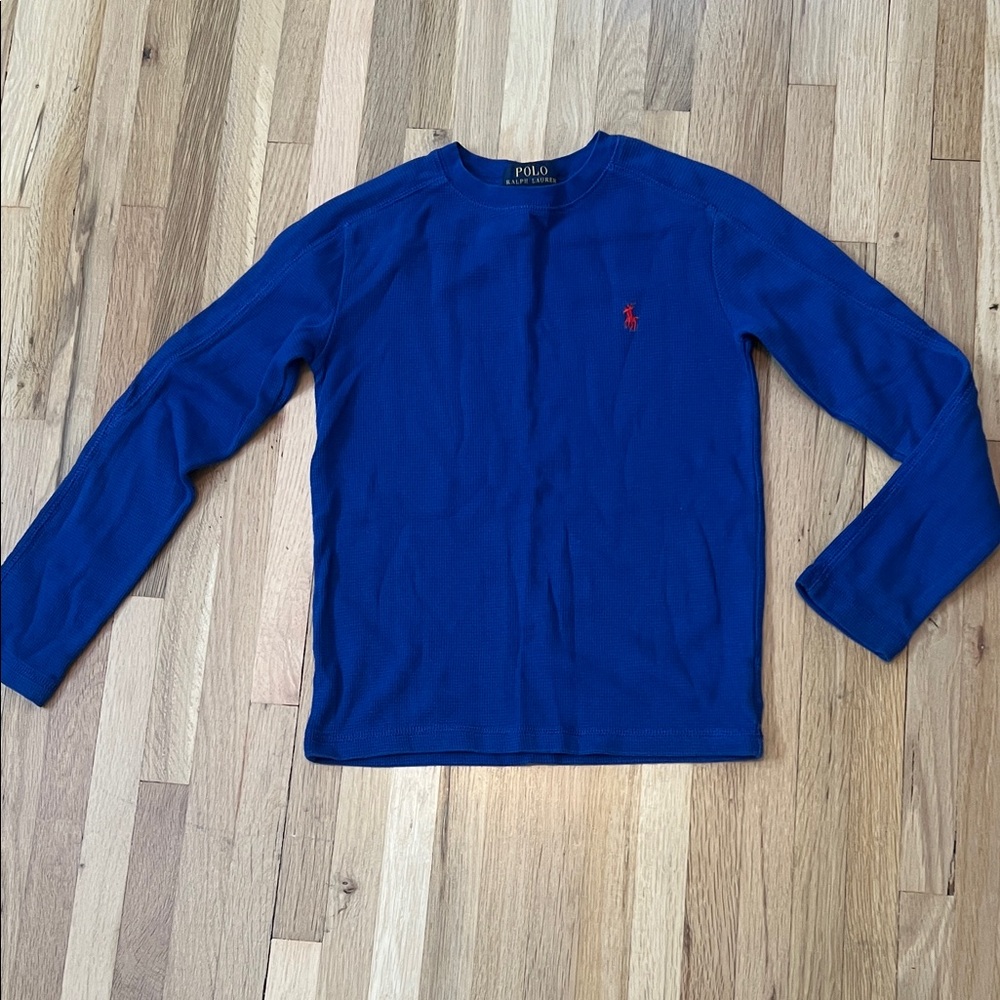 Polo Ralph Lauren Blue Long Sleeve Shirt